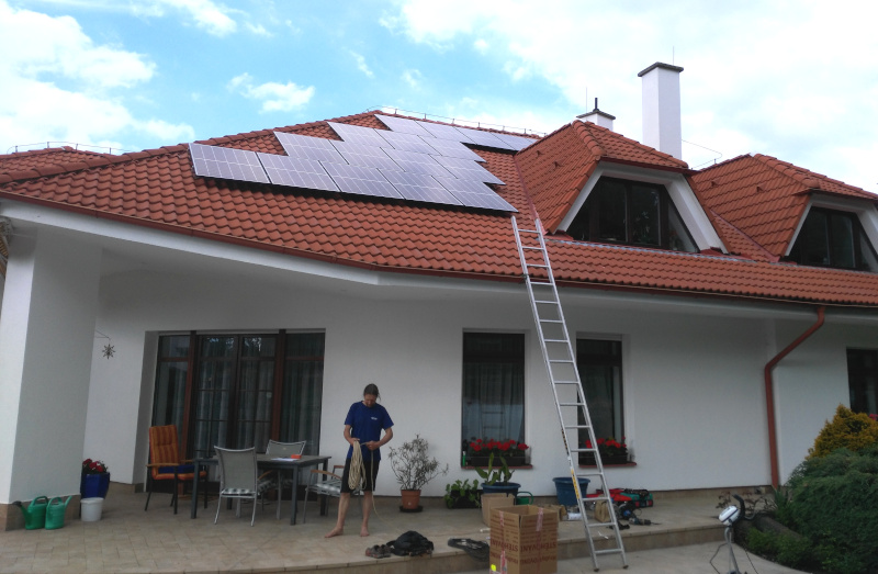 Fotovoltaická solární elektrárna Liberec s dotací NZÚ